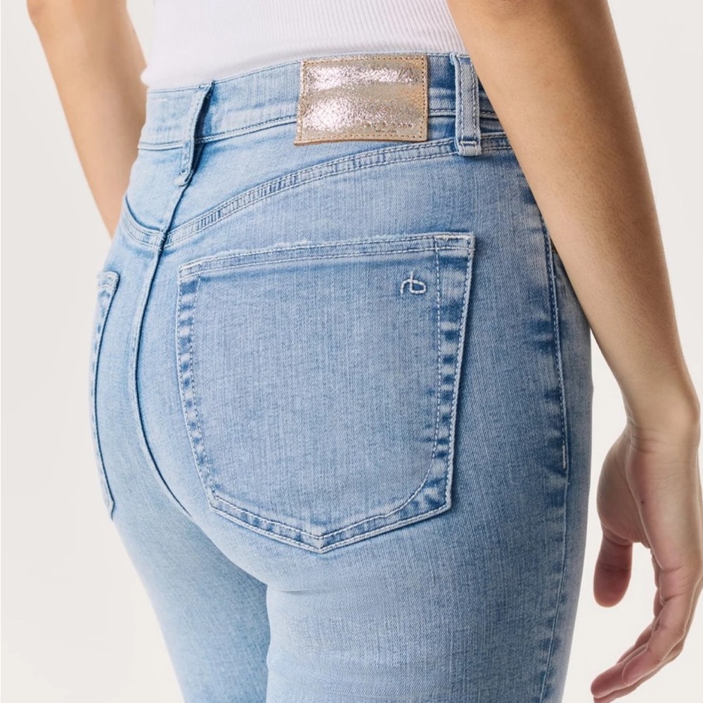 rag & bone Light Blue Skinny Jeans - Picture 2 of 5